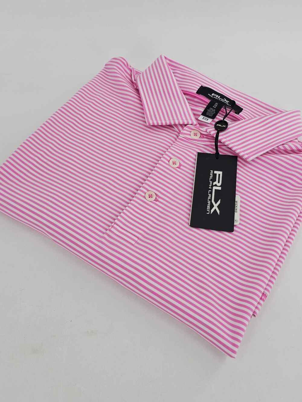 RLX Ralph Lauren Golf Concept 1 Polo Shirt Striped Men's Top